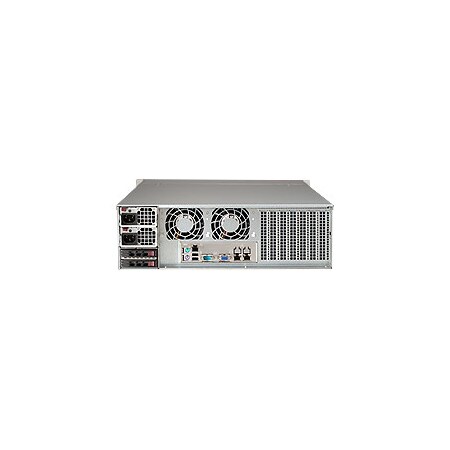 Supermicro Black 3U Sc836A Chassis W/ Redundant 920W CSE-836BA-R920B